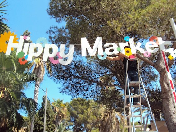 Cartel Hippy Market - Streakka Ibiza Arte