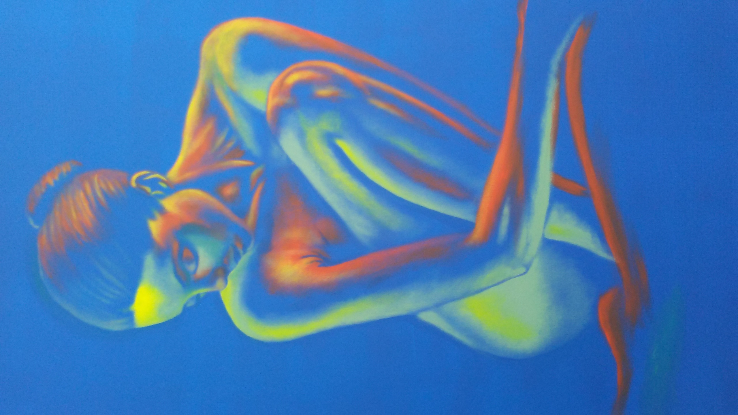 Chica en pose - Streakka Ibiza Arte