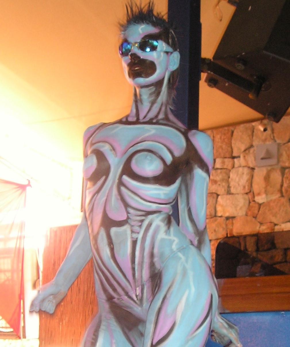 Ciborg Azul - Streakka Ibiza Arte