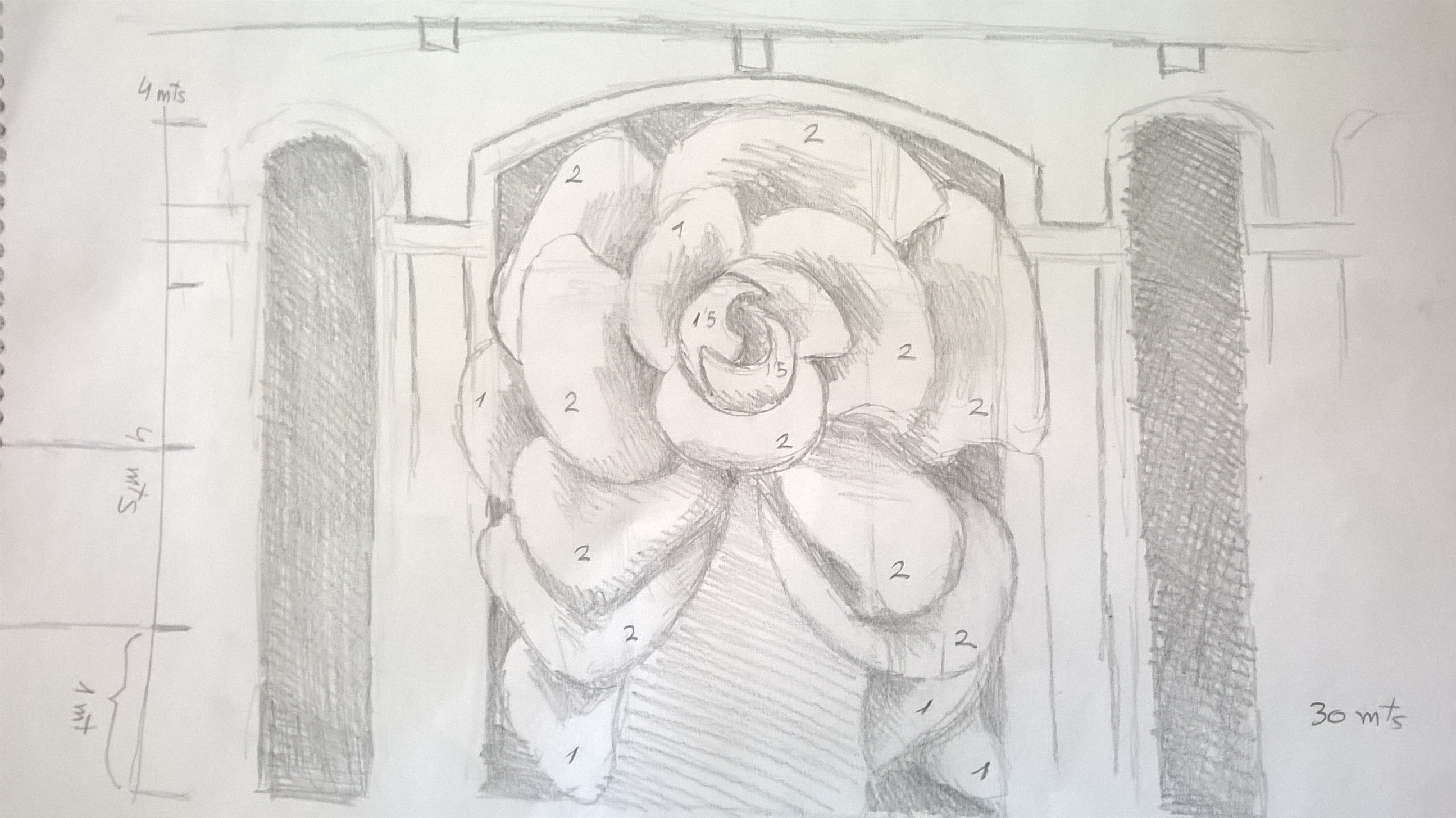 dibujo rosa - Streakka Ibiza Arte