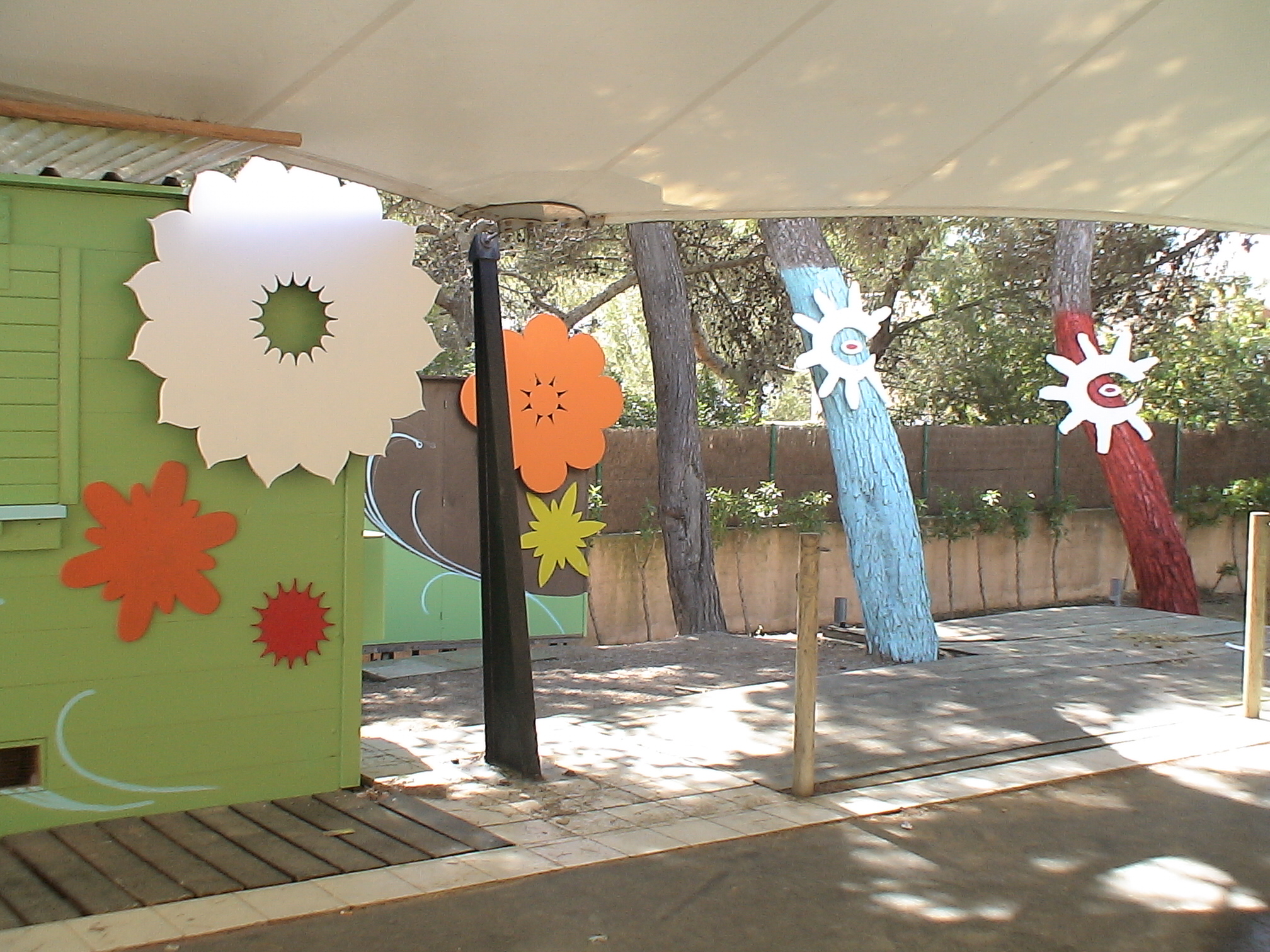 Hippy Market decoración de la carpa - Streakka Ibiza Arte
