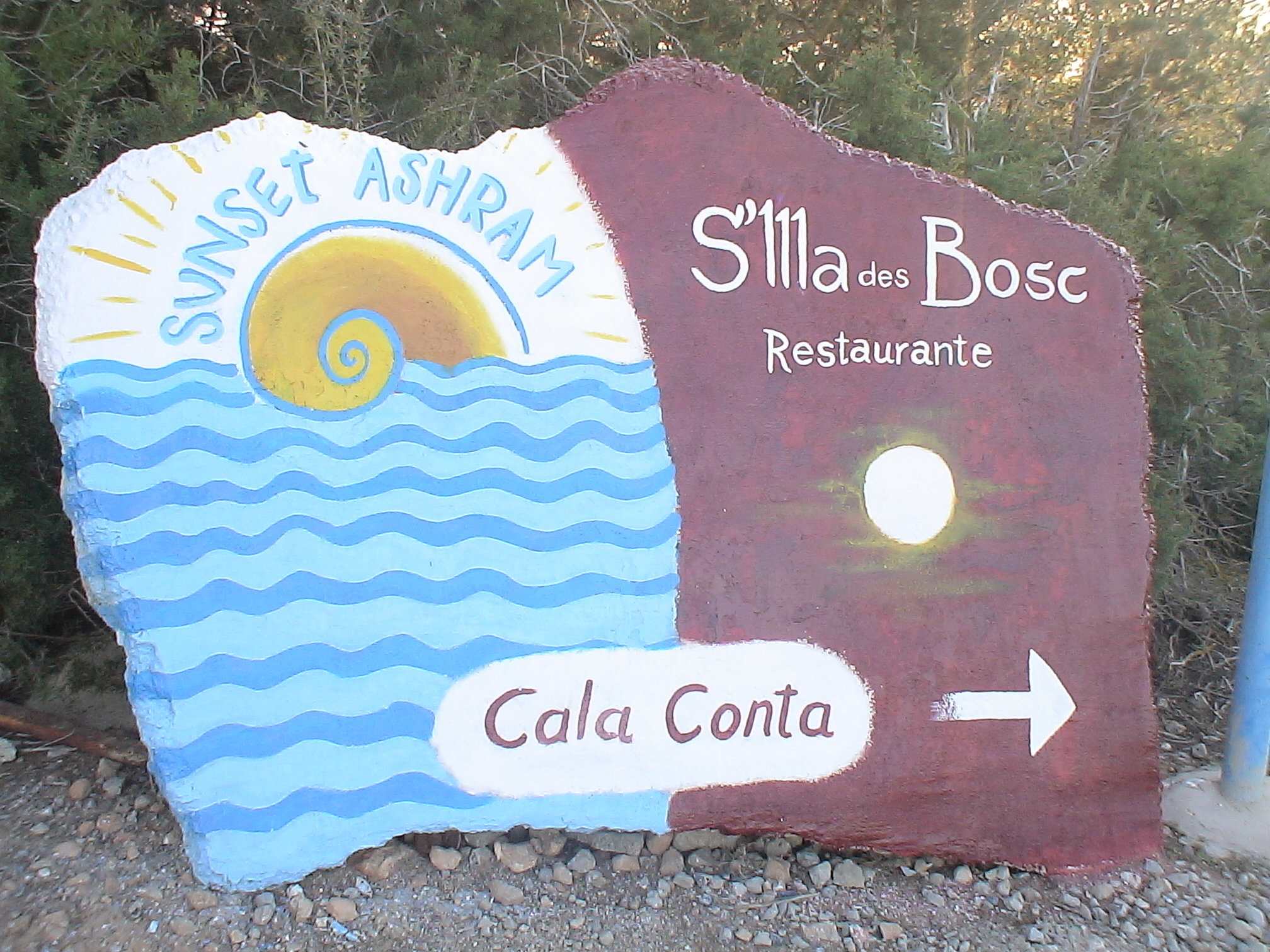 La piedra del Sunset otra vez - Streakka Ibiza Arte