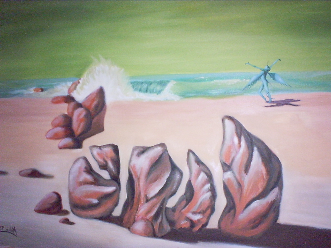 La playa del caballo - Streakka Ibiza Arte