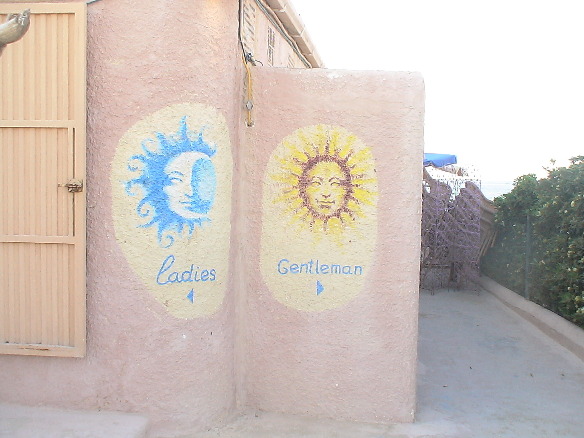 Mural Sunset Toilette - Streakka Ibiza Arte